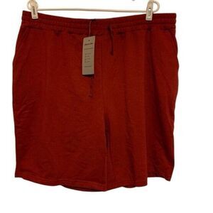 DIBAOLONG SIZE 3XL BURGUNDY ATHLETIC SHORTS NWT